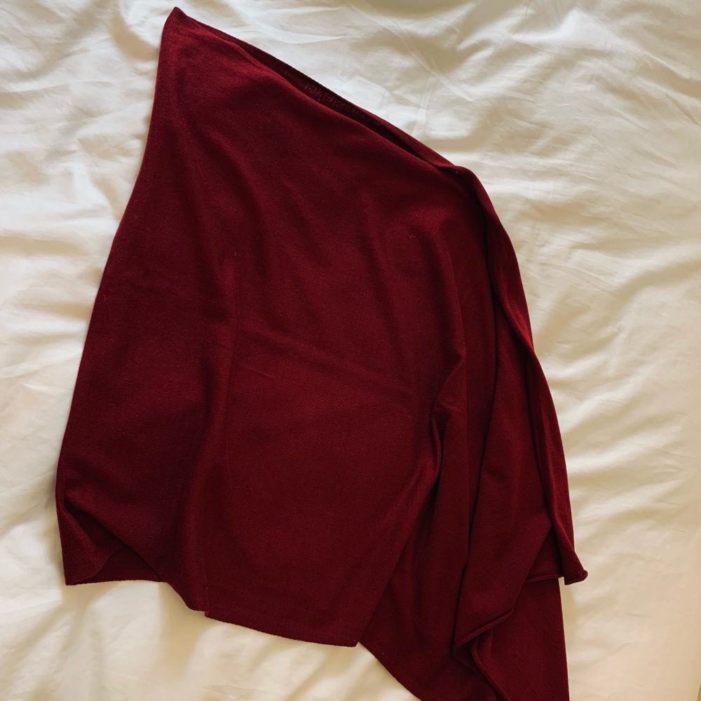 Beautiful Red Poncho